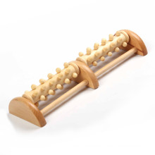Foot Massager Roller with Wooden Spikes